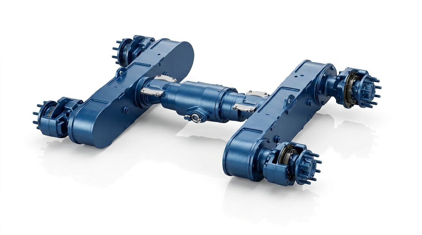 Front and rear axle assembly stocked by Jalaram Enterprise